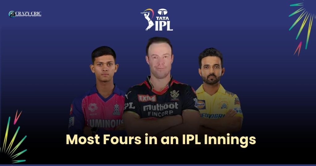 most-fours-in-an-ipl-innings